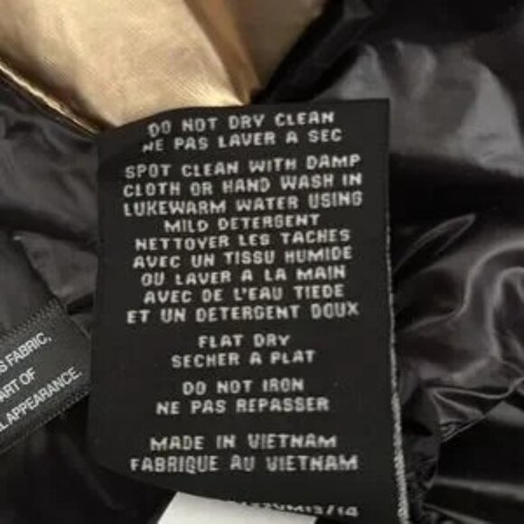 SAM. Freestyle Down Puffer Jacket in Gold - Women's M, NWT - Picture 9 of 13